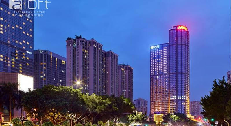 Aloft Guangzhou University Park Exterior photo